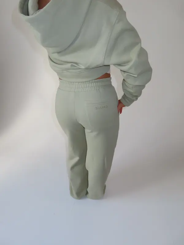 Matcha Lounge Tracksuit Bottoms- Limited Edition/ Matching Womenswear Cotton Comfort Fabric 3