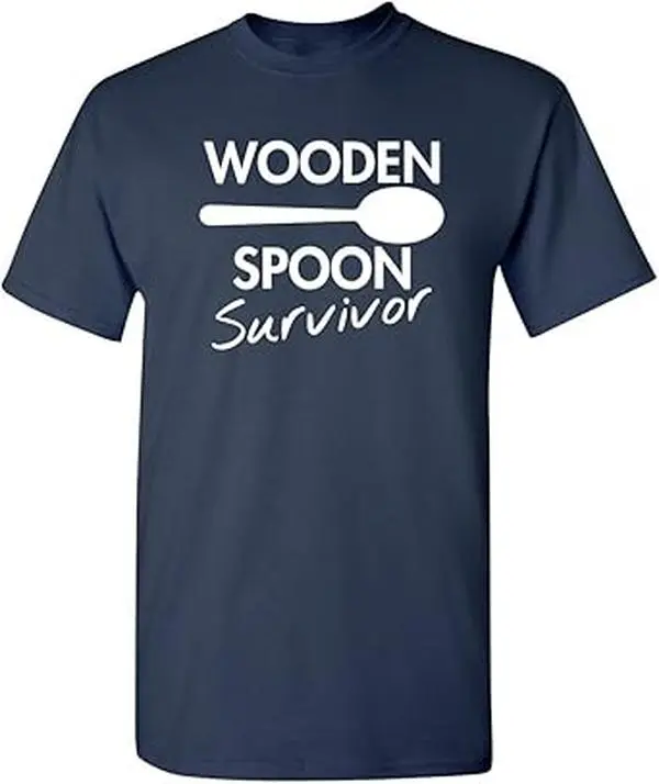 SarcasTees Wooden Spoon Survivor Adult Humor Mens Graphic Novelty Sarcastic Funny T Shirt GHU2503217 2