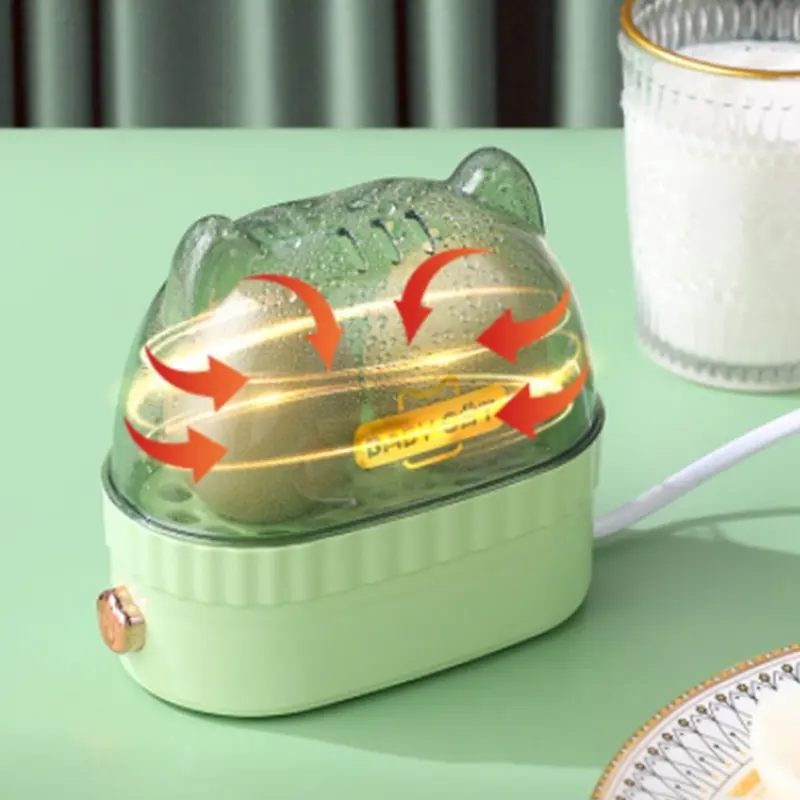 Egg Boiler Machine Electric Hard Boiled Egg Maker Safe Using Egg Boiler Machine Steamer with Timer Off Multifunctional Egg 8