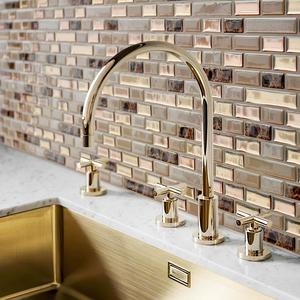 3D Brick Pattern Wall Tile Sticker, 10pcs Self-adhesive Waterproof Wallpaper, Heat-resistant Easy to Stick and Peel Panels for Kitchen, Living Room, Bathroom, Corridor