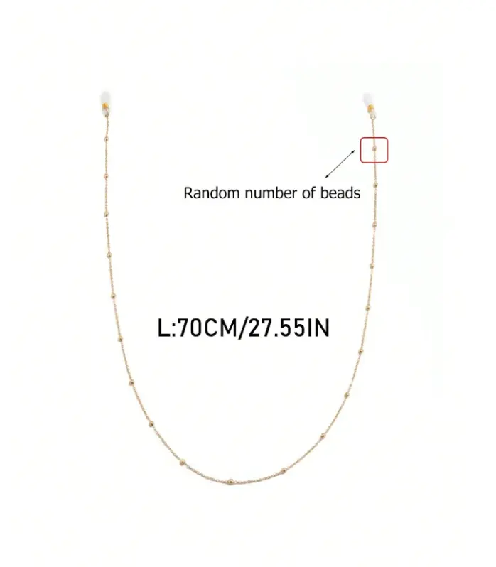 Minimalist Starry Sky Eyeglass Chain Sparkling Non-Slip Glasses Holder for Women Fashion Accessory 2