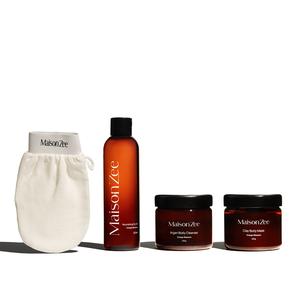 MaisonZee Miss Hammam Bundle - Deep Cleansing & Nourishing Skin Repair Set with Argan Oil for Radiant Skin