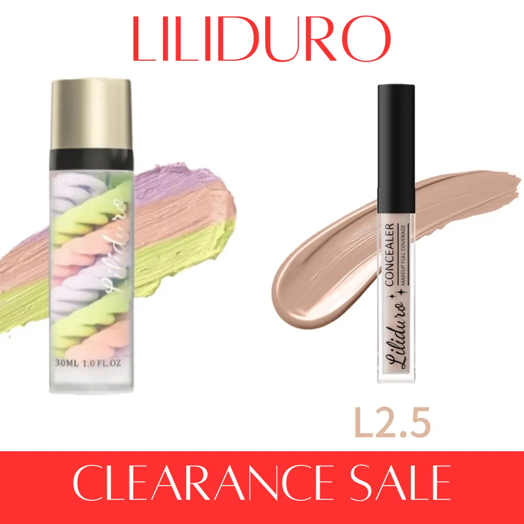 [CLEARANCE SALE OFFER] 3-in-1 Color Correcting Brightening Primer & Creaseless Creamy Waterproof Concealer Set
