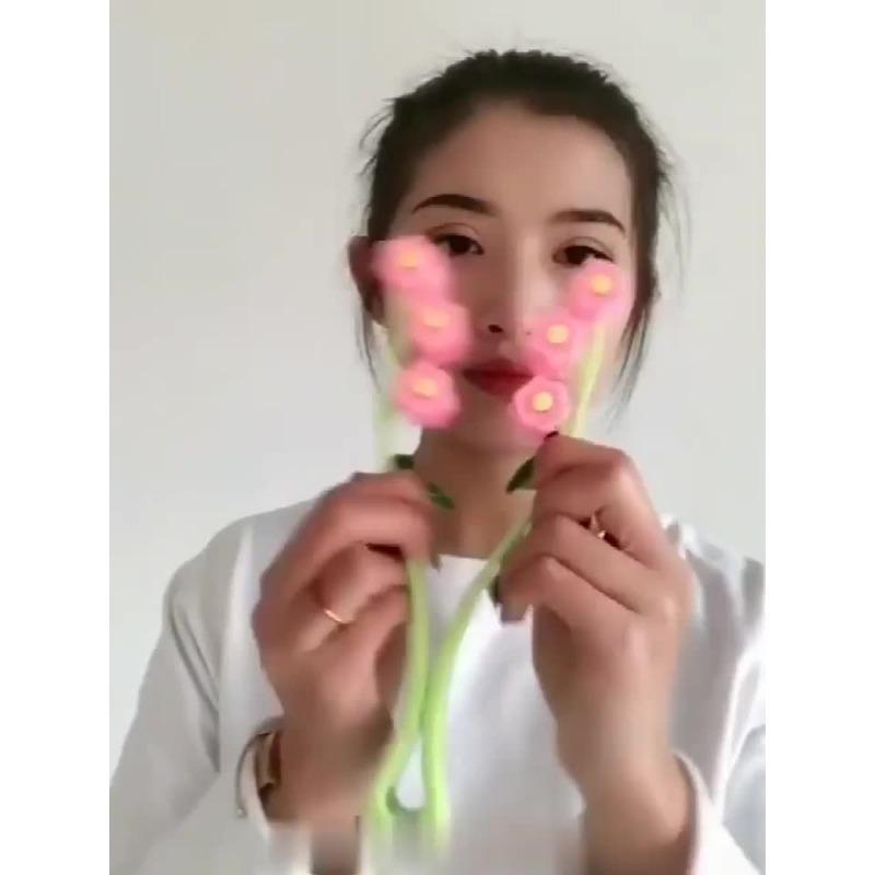 Face Massager, Facial Massage, Flower Type Massage Roller for V Face Pull Tight Firming, Beauty Tool(Use with Caution on Sensitive Skin) 8