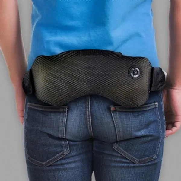 On The Move Lower Back Massager with Comfort Features for Effective Relief 0