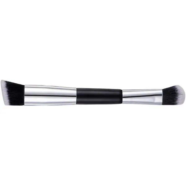 Double-Ended Foundation Makeup Brush – Buffing, Blending, Highlighting, Contouring for Cream, Powder & Liquid Products makeup brush 1