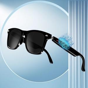 Smart Glasses, Wireless Audio Sunglasses Built-in Microphone & Speakers, Smart Glasses with AI Voice Assistance for Office, Outdoor, Sports, Driving