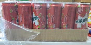 Product Review of Miranda Strawberry New Cans 24x330ml Fizzy Drink UK Seller Fast Delivery Long Date from H**h 0