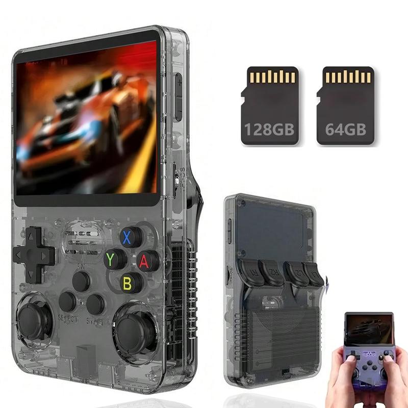 Retro Handheld Game Console with 3.5 Inch IPS Screen, Linux System, and Multiple Color Options 0