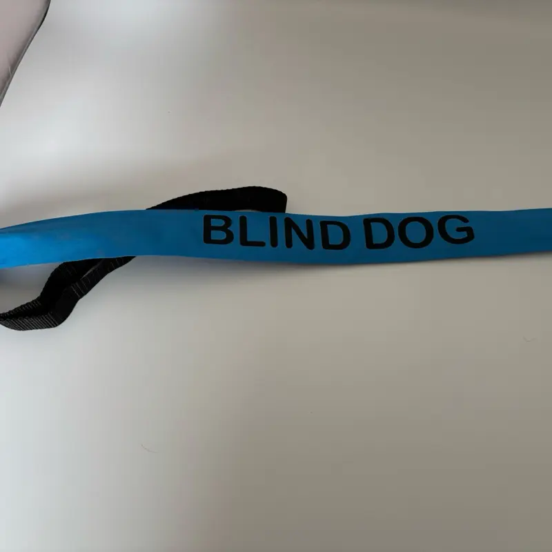 Dog Lead Sleeve - Warning Alert Wrap - Lead Cover - for Pet Safety 4