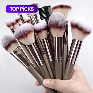 Makeup Brush 10/15/18/20 Pcs Makeup Brush Set, Blending Brush for Foundation, Soft Makeup Brushes, Premium Synthetic Powder Concealers Makeup Brushes for Eyes and Face, Eye Shadows Brushes, Eyeliner Make Up Brushes #TOP PICKS