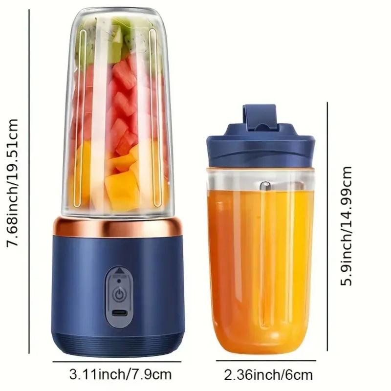 USB Rechargeable Portable Electric Juicer Cup Fruit Blender Maker Bottle Mixer 1