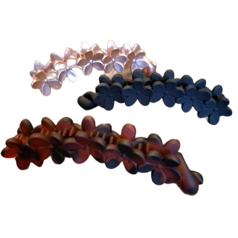 Flower Banana Clip - Fashion Hair Accessory 0