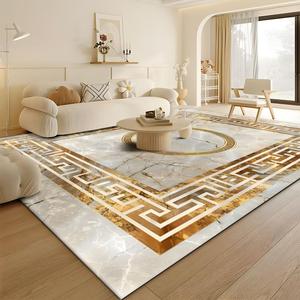 Marble Pattern Floor Mat, Non-slip Soft Floor Carpet, Modern Area Rug, Decorative Area Rug for Home Living Room Bedroom, Home Decor, Modern Geometric Rug
