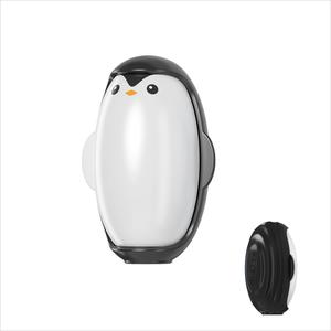 Cute Penguin Design Lint Roller, 1 Count Portable Reusable Pet Hair Remover, Washable Hair Removal Tool for Clothes, Dog & Cat Grooming Supplies, Gift
