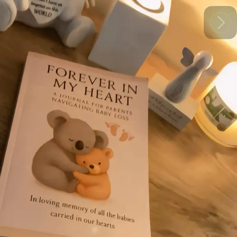 Forever in My Heart: A Journal for Parents Navigating Baby Loss - Loving Memory of Babies Carried in Hearts 2