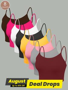 Women's Solid Wireless Bra, Stretchy Comfortable Breathable Bra Set, Ladies Lingerie for All Seasons, Wirefree Bra