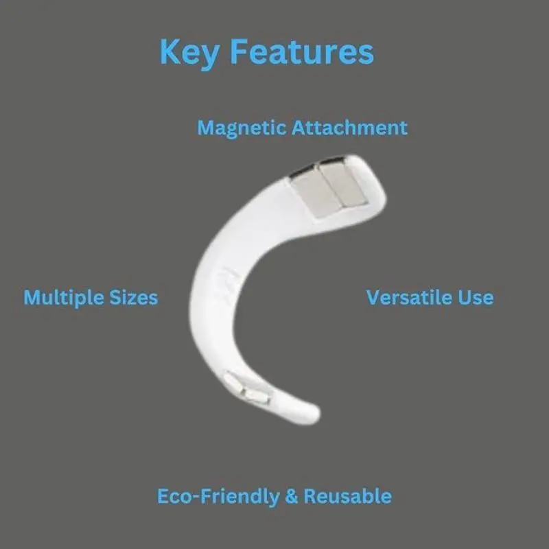 Magnetic Nasal Strips Kit - Boost Oxygen Intake, Reduce Snoring, Improve Sleep Quality - Sweat Resistant, Skin Safe Nasal Strips - Better Training Endurance, Sharper Focus, Stronger Immune System 6