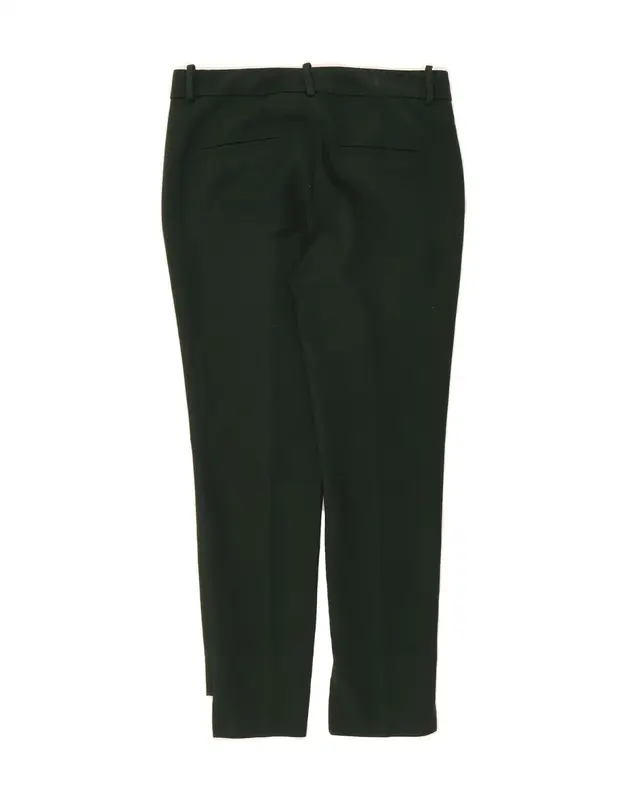 Pre-Owned Vintage ZARA Womens Slim Chino Trousers EU 36 XS W26 L28 Green 2