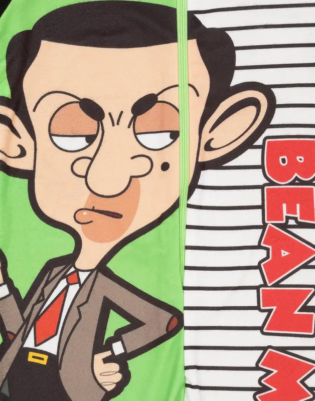 Vanilla Underground x Mr Bean Boys Green Mr Bean, Teddy Onesie 4