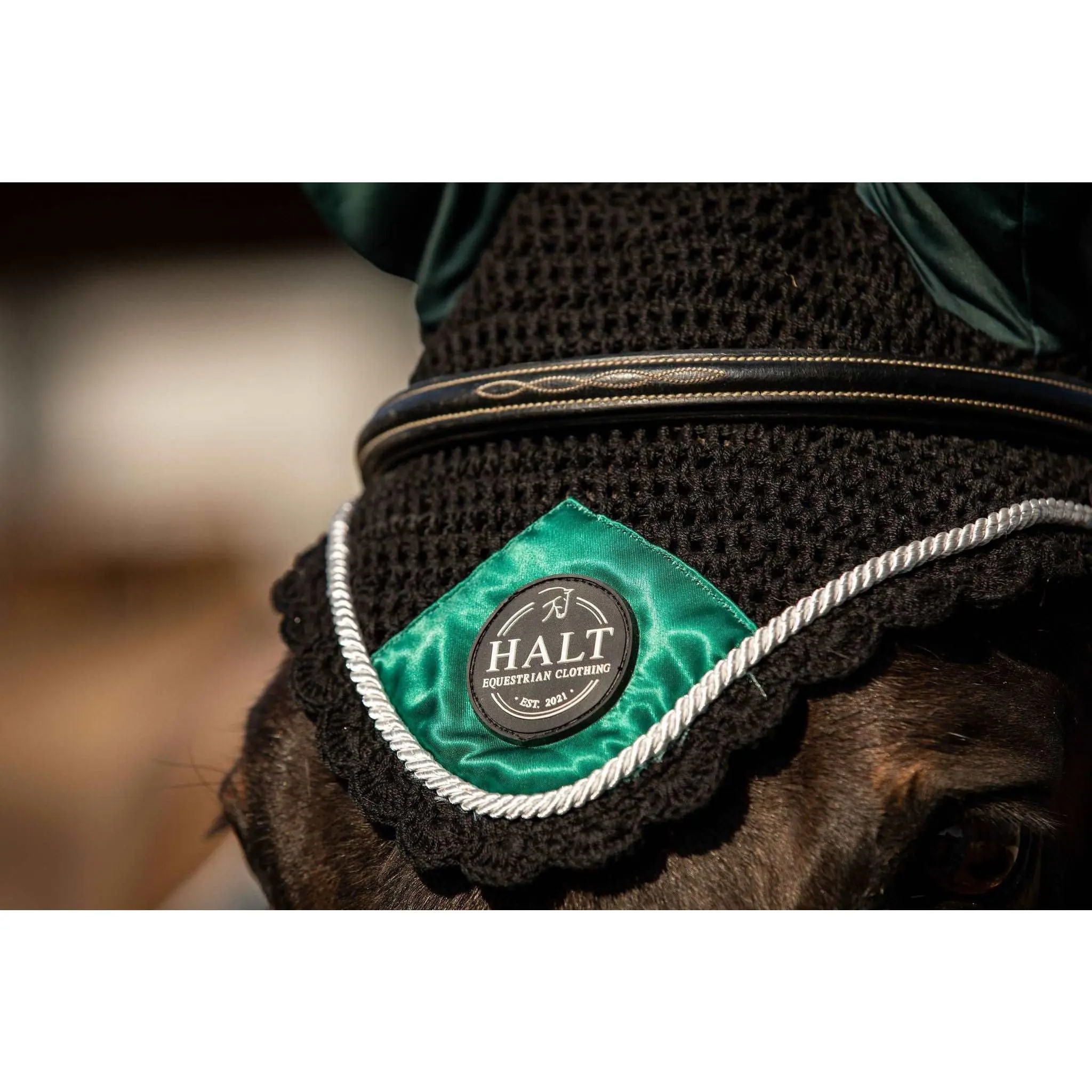 Emerald Green Fly Veil