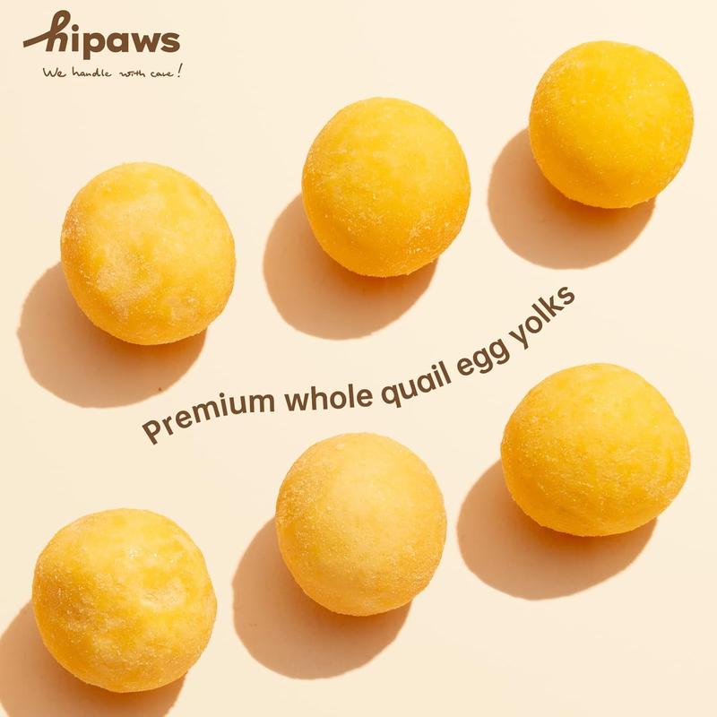 All-Natural Quail Egg Yolk Toppers – Freeze-Dried for Cats & Dogs, 100g 1