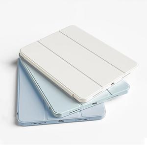 Magnetic Auto Sleep/Wake Tablets Case, 1 Count Soft TPU Back Protective Cover, Tablet Protector Compatible with iPad, Durability