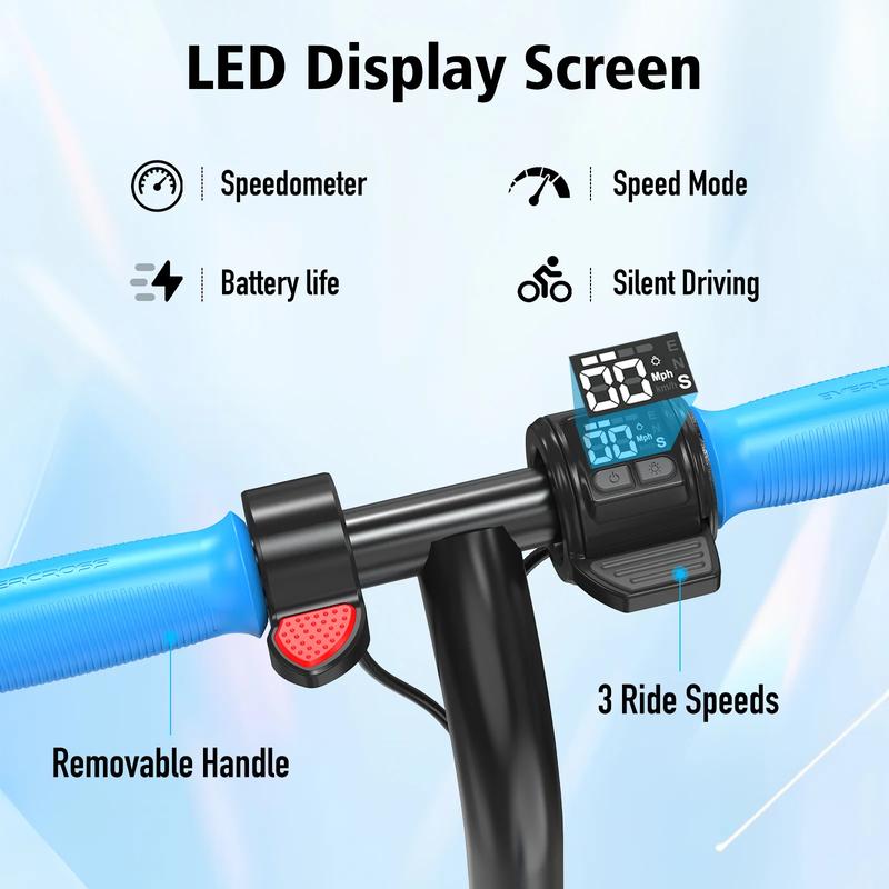 Evercross E6 Kids Electric Scooter 150W Motor, 10mph, 15KM Range 4