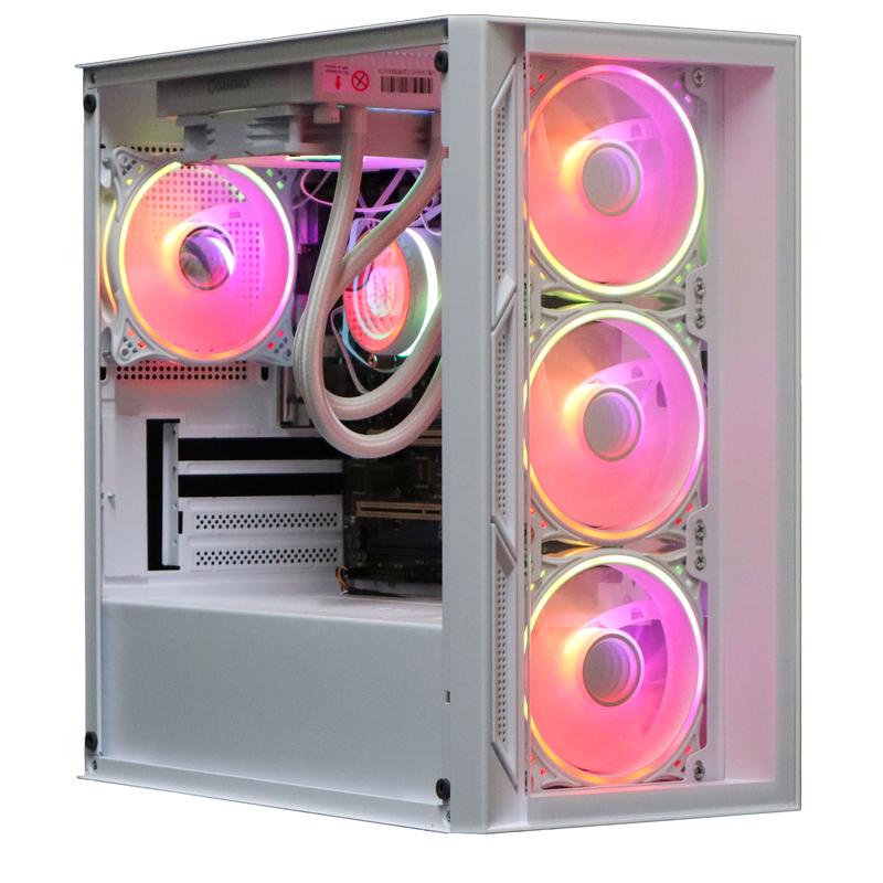 Fast Gaming PC - AMD Ryzen 7 5700X3D - 32GB DDR4 RAM - 1TB M.2 NVMe - 8GB NVIDIA RTX 4060Ti - WATER COOLED / ARGB 4