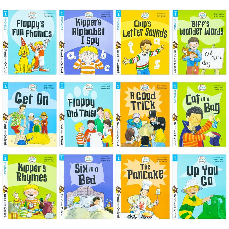 Biff, Chip and Kipper Read with Oxford Stage 1 (24 Books Collection Set) by Roderick Hunt Age 3+ Paperback 3