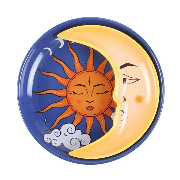 Sun and Moon Celestial Stacking Trinket Dish 0