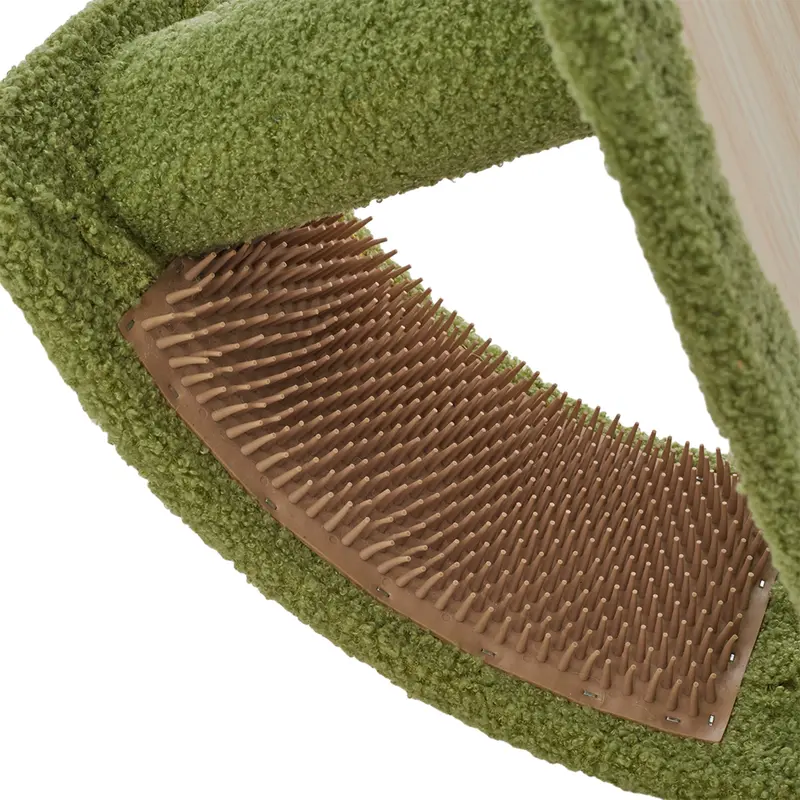 Pets Mood Green Tree Sisal Cat Sratching Post with Backscratcher 7
