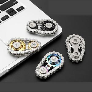 Durable Finger Top Gear Gyro Fidget Toy, 1 Count Creative Fingertip Gear Chain, Stress Relief Tabletop Toy, Desk Fidget, Novelty Perfect Gift for Teenagers & Adults #TOP PICKS