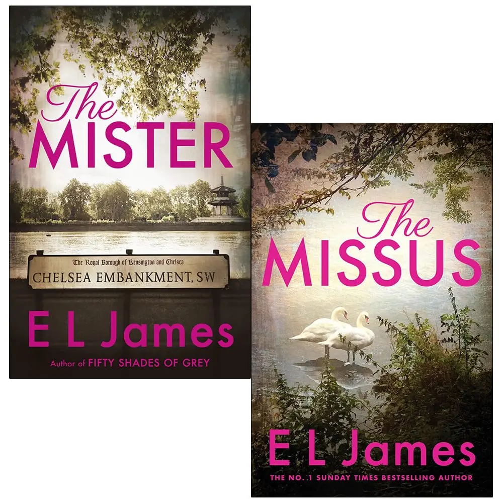 E L James Collection 2 Books Set (The Mister, The Missus) | Romance Fiction, Paperback Novels, Bestseller, Love Story, Modern Romance