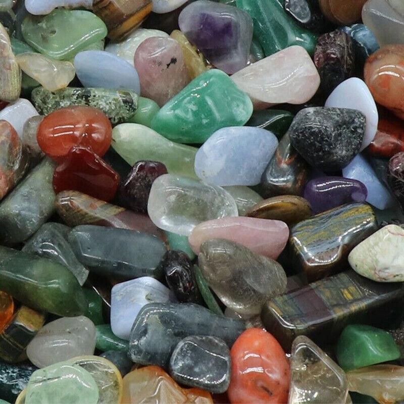 1KG Best Healing Natural Crystals Tumble Stones Mixed Chakra Gemstones 10-20mm 5