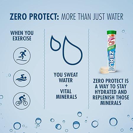 HIGH5 ZERO Protect Electrolyte Tablets | Hydration Tablets with Vitamin C & D | 0 Calories & Sugar Free | Boost Hydration, Performance & Wellness | Orange & Echinacea, 20 Tablets (20x, Pack of 1) 2