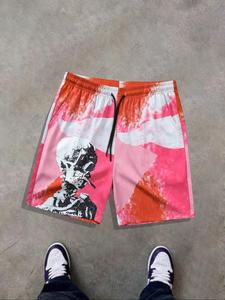 Men's Random Tie Dye Print Shorts, Regular Fit Casual Comfy Breathable Shorts for Summer, Men's Bottoms for Daily Wear