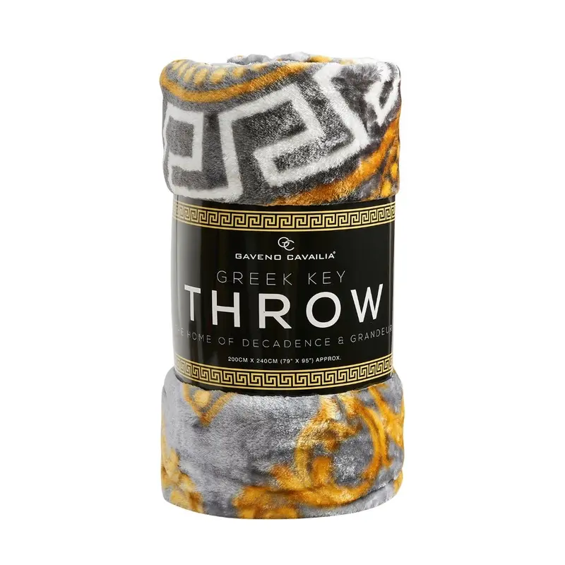 Greek Throws Fleece Blanket Bed Sofa Settee Large Soft Warm Double King Size New Printed 5