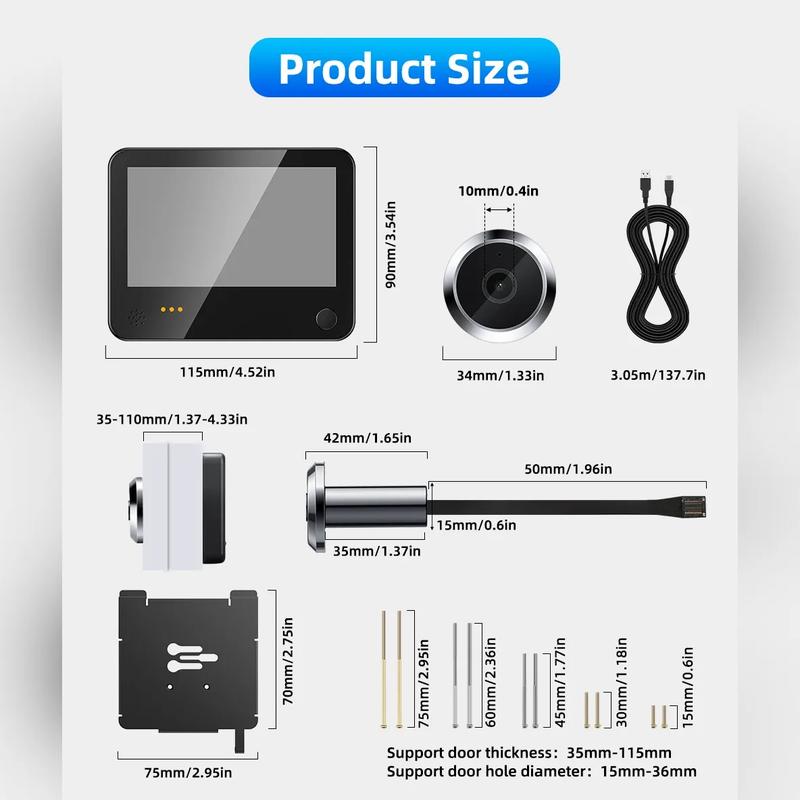 Product Introduction of WSD-cam SmartGuard DoorCam – Your Front Door’s Ultimate Sentinel 10
