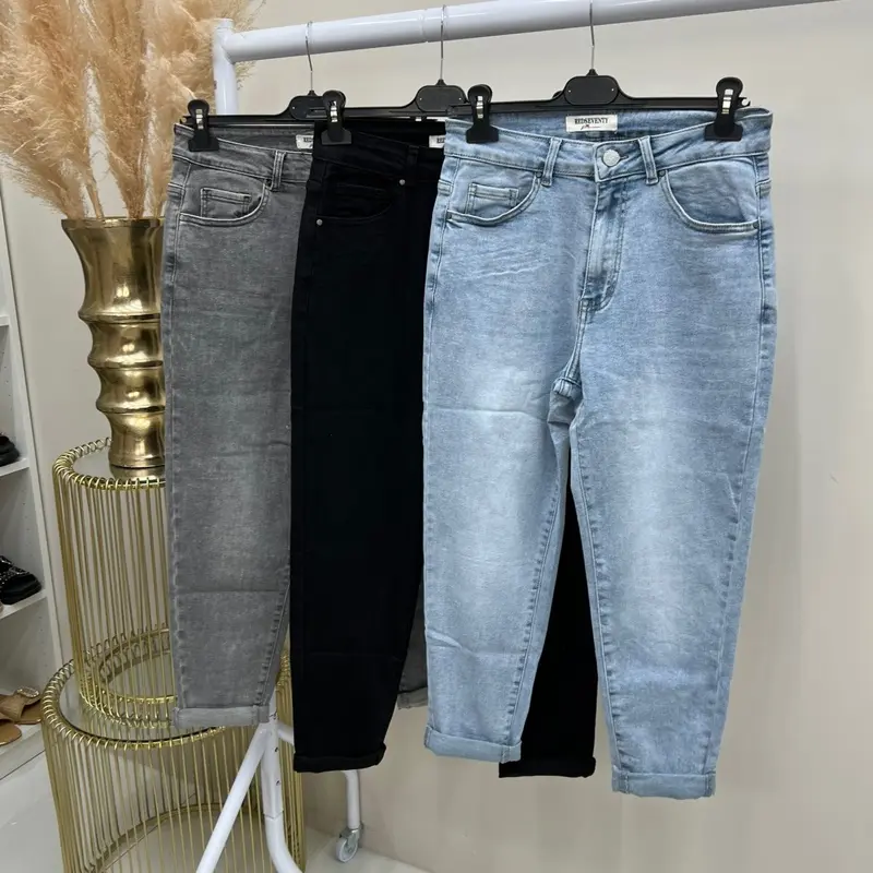 VIRGO BOUTIQUEmolly - mom fit super stretch jeans