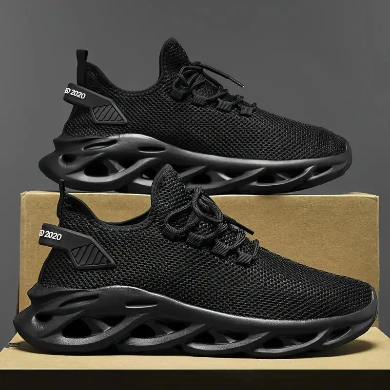 Men’s Lightweight Air-Cushioned Sneakers – Breathable Sports Trainers for Running, Gym & Casual Wear 2