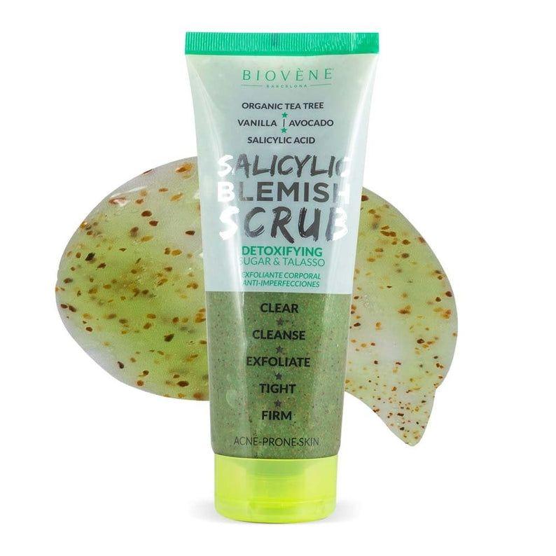 Product Introduction of Biovene Salicylic Blemish Scrub Body Exfoliator 250ml 7