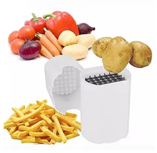 Easy Chip Cutter Potato Chipper Vegetable Chopper For Perfect French Fries Fry 1