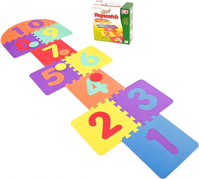 Foam Hopscotch Garden Game- Outdoor Game for Kids 3