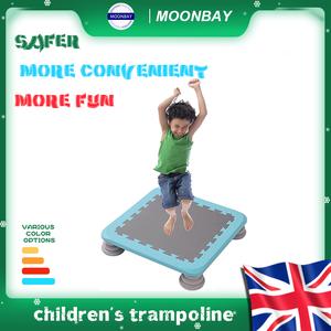 UK SELLER Autism Kids Trampoline,Sensory Jumping Workout Toys,25 Inch Mini Trampoline,Toddler Indoor Trampoline w/Non-Slip Base, Children Bounce Trampoline for Sensory Integration Training, Max Loaded 330 lbs,Good Gift for Children