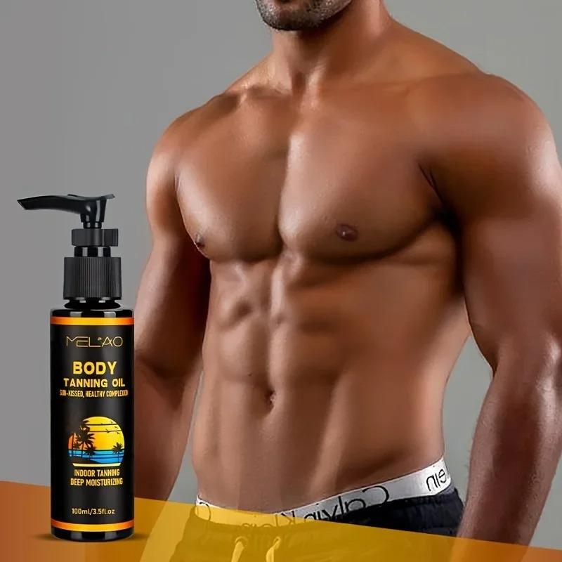 Fast Dark Tan Tanning Oil – Intense Sun Tan Intensifier with Ultra Moisturizing Oils for Hydrated Skin 2
