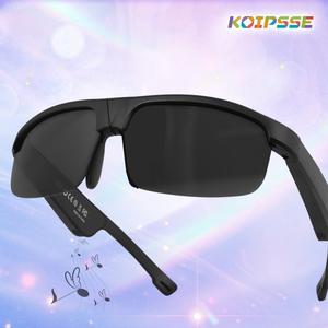 Koipsse Smart Glasses, Wireless Smart Glasses, Outdoor Sun Protective Glasses, Long Battery Life Wireless Connection V5.3 with Mic