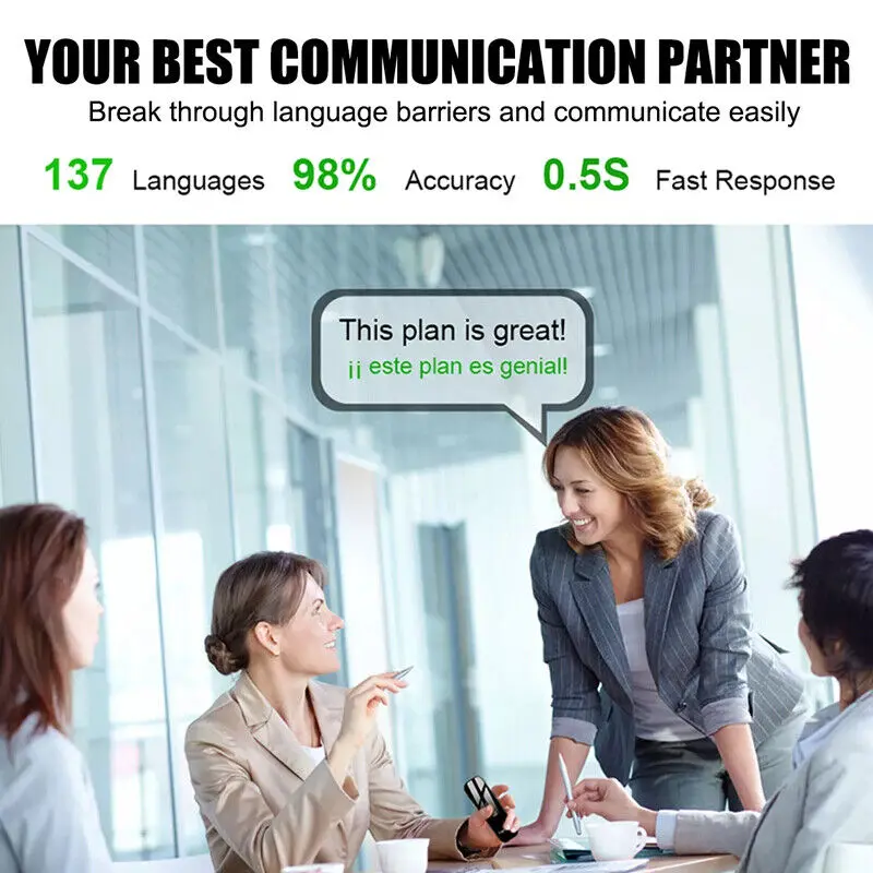 Smart Translator Text Reading Pen 137+Voice Language Two-Way Translation Device 1