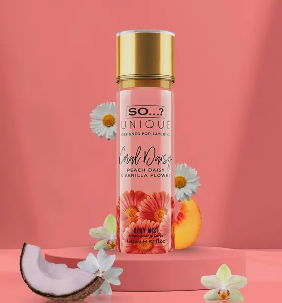 So…? Unique Womens Body Mist Fragrance Spray 150ml Skincare 4