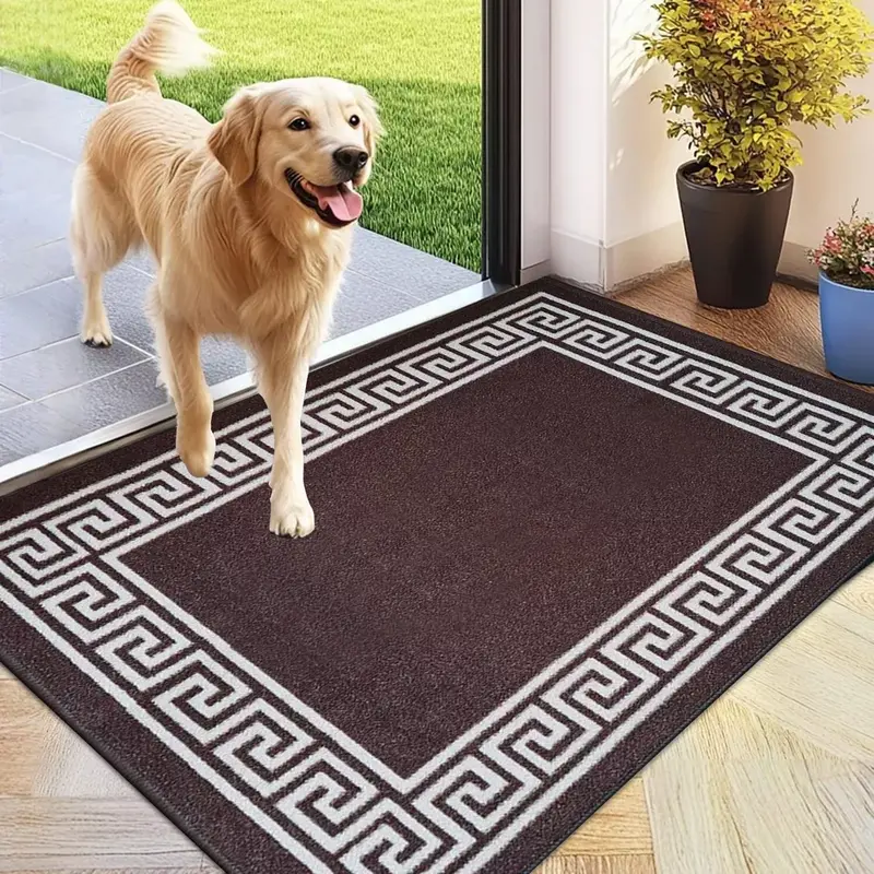New Greeky Rug Carpet Runners for Hallways Non-Slip Long & Wide Heavy-Duty Plain Super Absorbent Indoor Stair Carpet and Kitchen Anti-slip Floor Mats -Bathroom Rug Bath Mat 5
